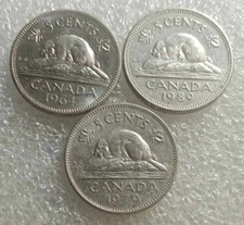 CANADA 5 CENT ELISABETH II