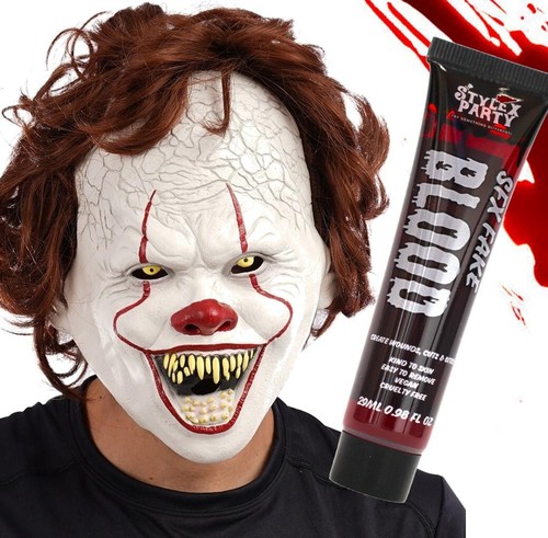 Spaventoso clown maschera con - clown,
