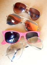 lotto 4 occhiali da sole