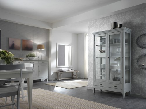 Vetrina cristalliera credenza - vetrina,