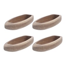 4 Pcs Barca in Legno