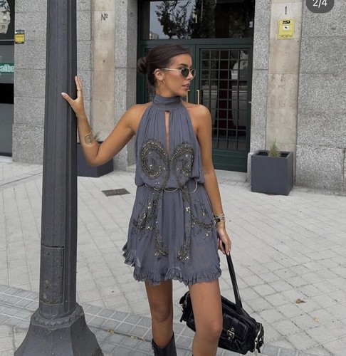 Abito zara blu - abito,