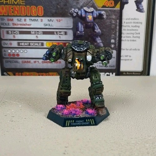 Battletech mech wendigo - battletech,
