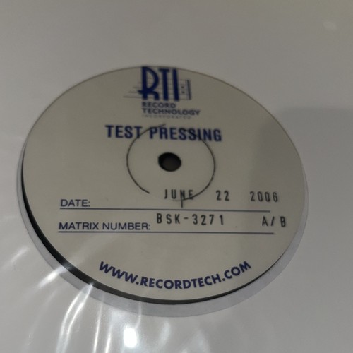 Test pressing top - zz, –