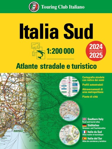 Libri italia atlante - italia.,