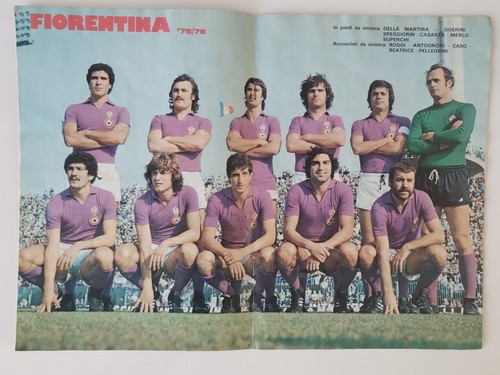 Poster fiorentina 1975 - poster,