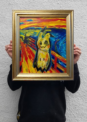 Dipinto originale pokemon