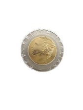 Moneta rara 500 lire - 500, 1990