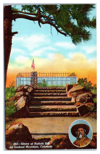 Grave buffalo bill on - grave,