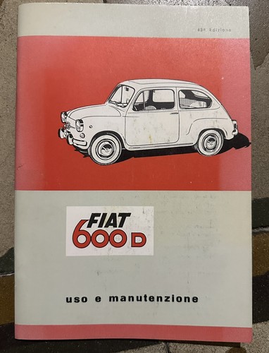 Fiat 600 manuale - fiat,