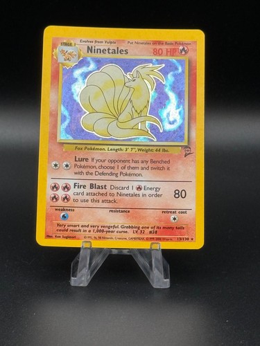 Ninetales 130 holo raro set - 13/130,