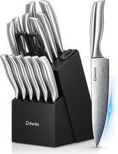 Set of 15 Kitchen Knives