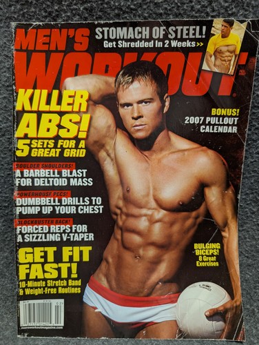 Men workout magazine - workout,