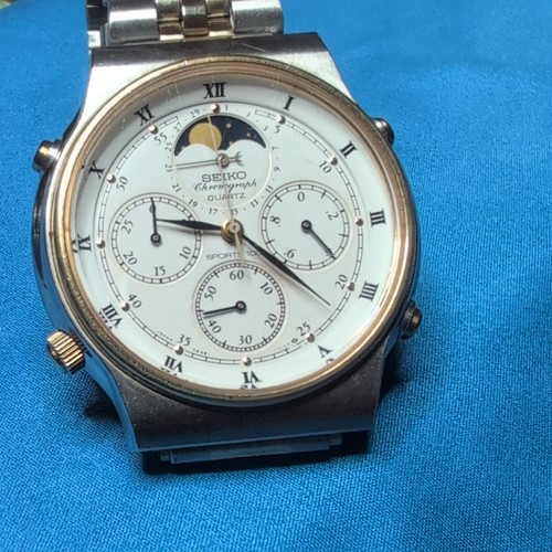 Seiko cronografo fasi lunari - cronografo,