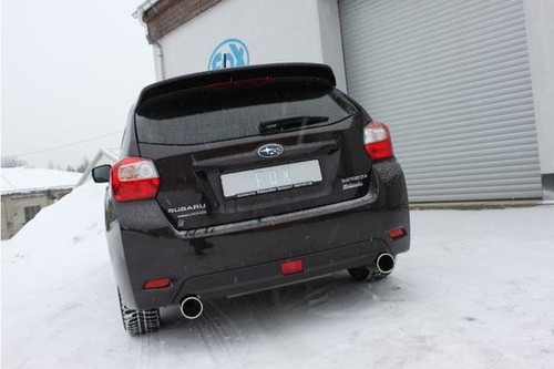 Scarico sportivo fox - sportivo, per