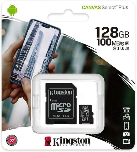 Kingston micro 128gb classe - sd,