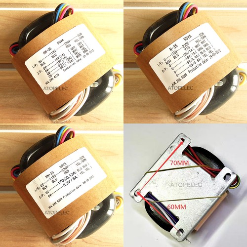 Trasformatore core 115v 230v - r-core, 115v-230v