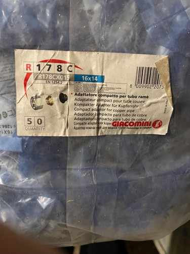 Adattatore per tubo rame - ,