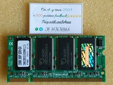 TRANSCEND MEMORIA 256mb RAM NOTEBOOK SODIMM DDR333 256M CL2.5 DDR PC-2700 333MHz