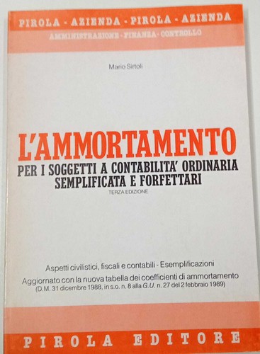 Ammortamento per soggetti - per,