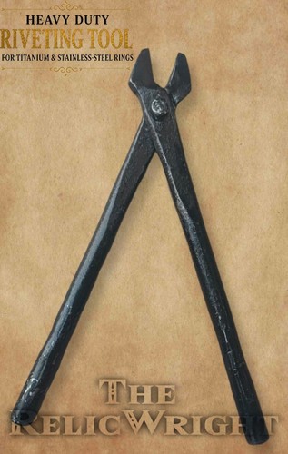 Pinza rivettatrice forgiata - , a