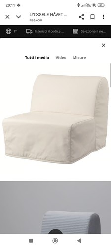 Poltrone letto ikea lycksele - poltrone,