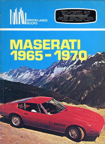 Libro prova stradale - , maserati