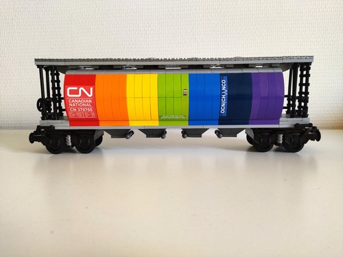 Lego city train moc custom - custom,