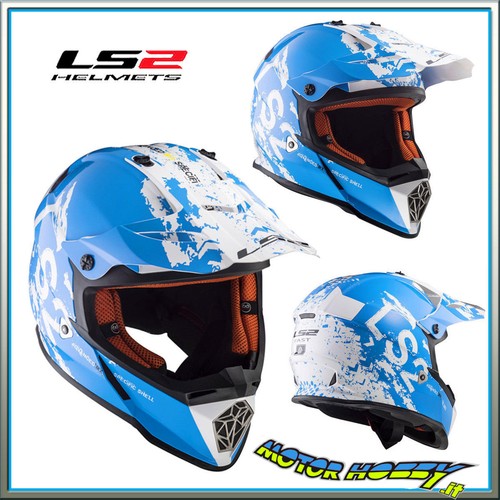 Casco cross enduro motard ls2 - casco,
