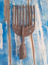 Antica Fiocina Da Pesca Forgiato A Mano