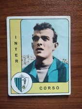 FIGURINA STICKER ALBUM CALCIATORI PANINI 1961/62 CORSO (INTER) ORIGINALE OPACA