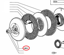 596513 SPINGIDISCO ANTERIORE