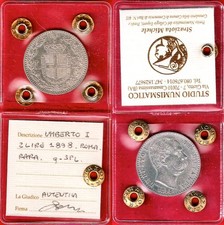 Lire 1898 stemma - 1898, periziato