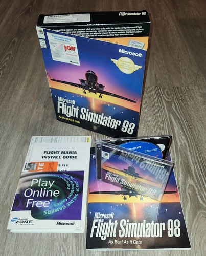 Microsoft flight simulator - flight, 98