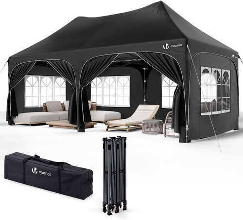 3x6m gazebo pieghevole con - gazebo,