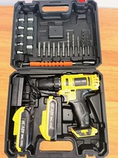 TRAPANO PROFESSIONALE 48w doppia batteria avvitatore fai da te con accessori