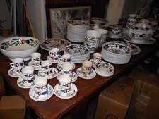 Servizio piatti con zuppiera in ceramica 77 pzi S.C. Richard 1923 Dish Set ^