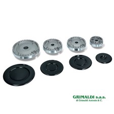 INDESIT SERIE 4 BRUCIATORI + PIATTELLI 4 FUOCHI CUCINA GAS PIANO COTTURA 