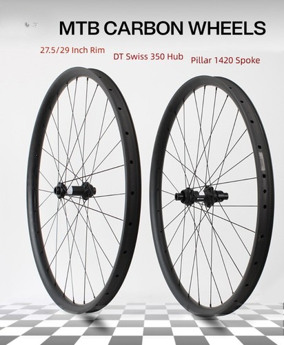 Set ruote bici mtb carbonio