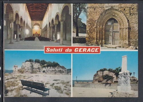 Cartolina saluti gerace - cartolina,