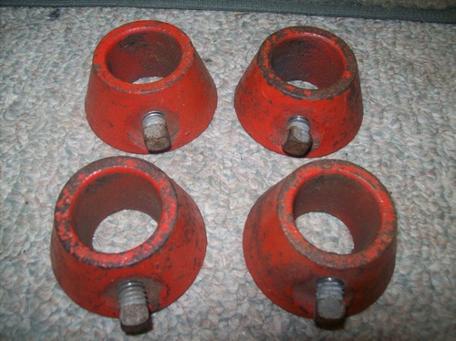 Vintage barbell collars - vintage,