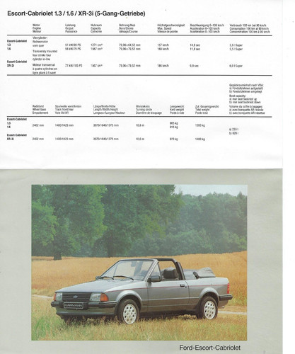 Autoprospekt karmann ford - autoprospekt,