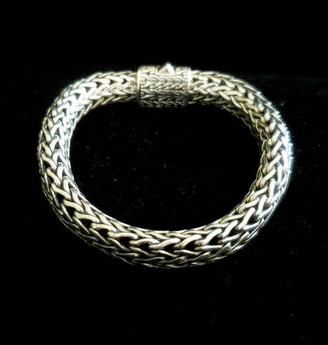 Bracciale classico tessuto