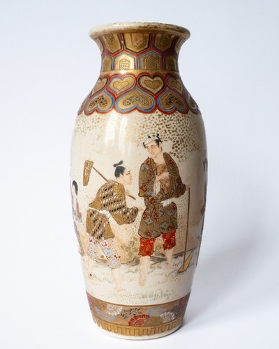Antico vaso giapponese - , in