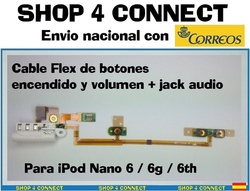 Ipod nano audio flex boton - 6,