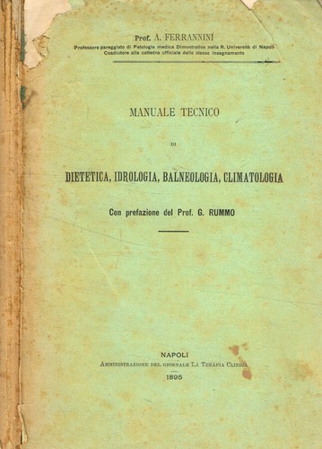 Manuale tecnico dietetica - tecnico,