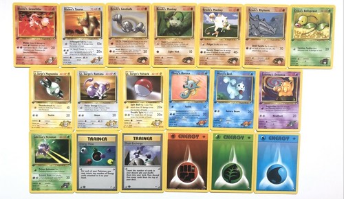 Pokemon cards gym - cards, heroes