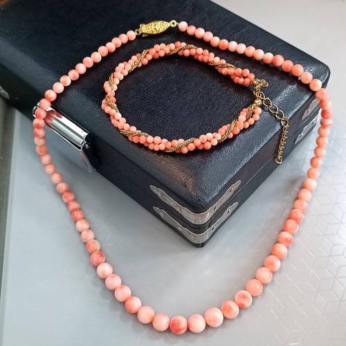 Collana corallo rosa - , e