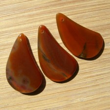 3 ciondoli a goccia cristallo