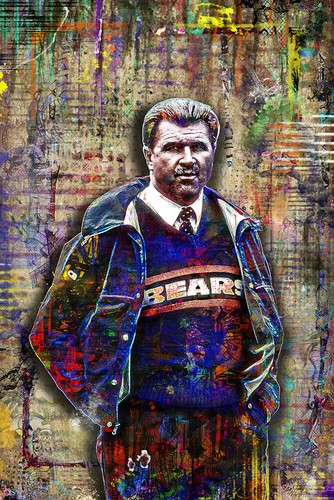 Poster iron mike ditka - ditka,,